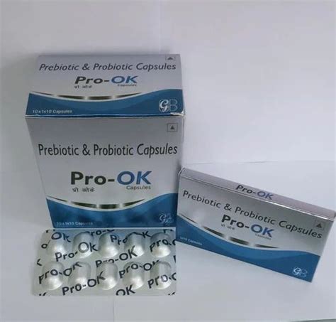 PRO OK Pre And Probiotic 90 Billion Cfu Capsule For Hospital