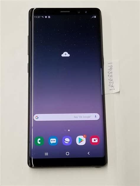 Samsung Galaxy Note 8 Unlocked Black 64gb Sm N950u1 Lrze88461