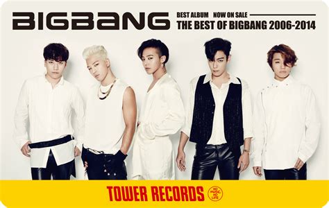 Bigbang 完全ベストアルバム『the Best Of Bigbang 2006 2014』発売記念300円オフクーポン配布 And全店ポスター掲出決定 Tower Records