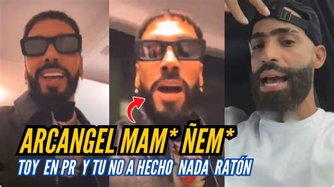 Anuel Se Burla De Arc Ngel Andando Por La Calle De Puerto Rico