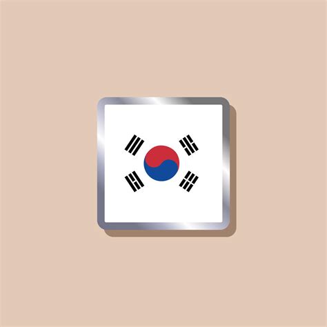 Illustration Of South Korea Flag Template 11021753 Vector Art At Vecteezy