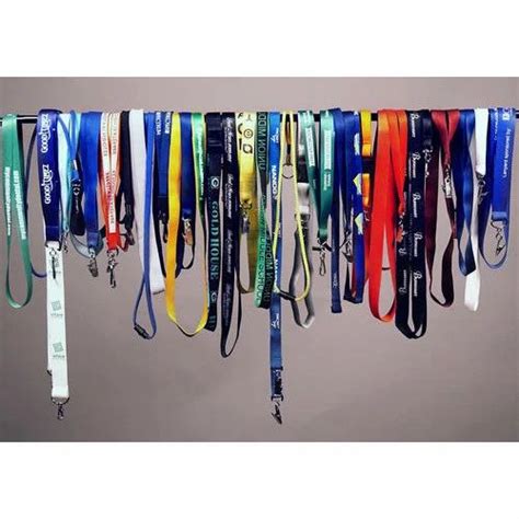 Multicolor Polyester Multicolored Id Card Lanyards At Rs In New Delhi