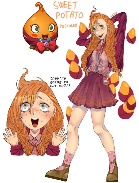 Sweet Potato Pvz2 Gijinka By Leichenhir On Deviantart