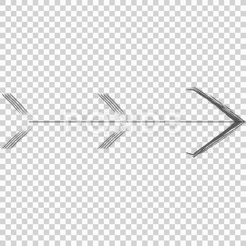 Digital png illustration of black thin right arrow on transparent ...