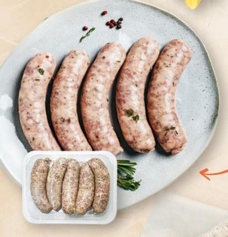 Kiełbasa biała promocja Auchan Hipermarket Ding pl