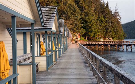 Boardwalk Cabins at Waterfall Resort Alaska