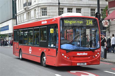 Metroline DE1165 LK11CWX Seen At Marble Arch 26th June 201 Flickr