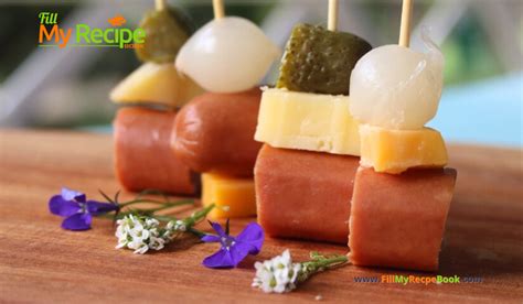 Easy Toothpick Vienna Cheese Appetizer 19 Fill My Recipe Book