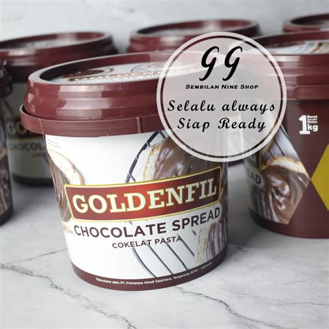 Jual Goldenfil Chocolate Spread Kg Selai Roti Cokelat Pasta Golden