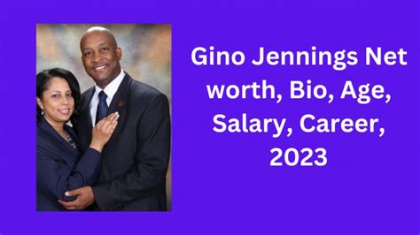 Gino Jennings Age Height Net Worth Biography Makeeover