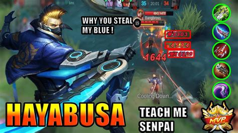 MASTERING HAYABUSA META HAYABUSA BEST BUILD 2023 BUILD TOP 1 GLOBAL