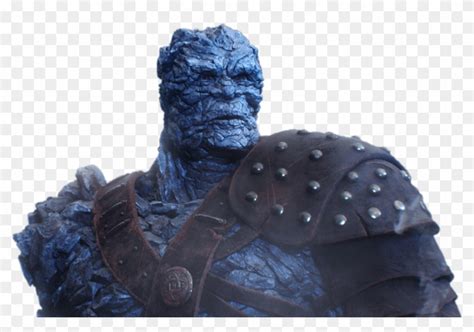 Korg Upper Body Thor Blue Rock Guy In Thor Hd Png Download