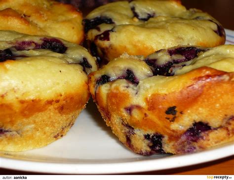 Tvarohové muffiny s ovocem recept TopRecepty cz