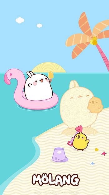 Piupiu And Cute Molang And Piu Piu HD Phone Wallpaper Pxfuel