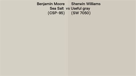 Benjamin Moore Sea Salt Csp Vs Sherwin Williams Useful Gray Sw