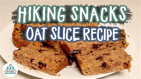 Hiking Snack Ideas Homemade Muesli Bar Recipe Youtube