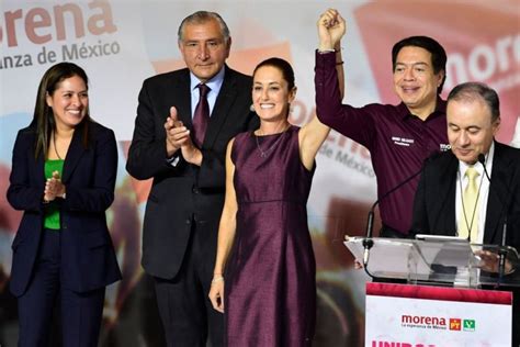 El Partido De López Obrador Elige A Claudia Sheinbaum Como Su Candidata