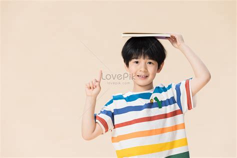 Cute Little Boy Head Book Picture And HD Photos | Free Download On Lovepik