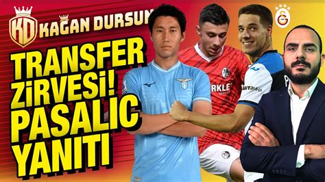 Maç sonu transfer zirvesi Yönetimden Pasalic yanıtı Kamada Berkay