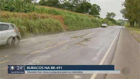 Motoristas Reclamam De Excesso De Buracos Em Trecho Da BR 491 No Sul De