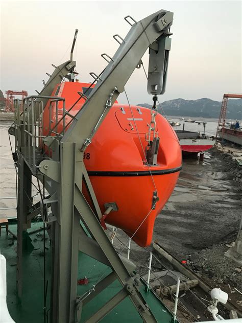 High Quality Rescue Boat Davit With Ccs Certificate Life Raft Cradle