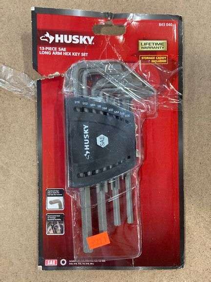 Husky Piece Sae Long Arm Hex Key Set Metzger Property Services Llc