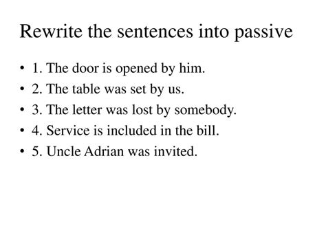 Passive Voice Ppt Download