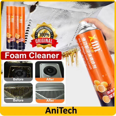 Multi Purpose Foam Kitchen Cleaner Spray Grease Stain Remover Pencuci