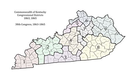 Ky State Congressional District Map At Ali Lemmone Blog