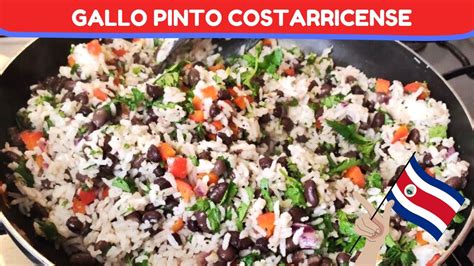 Gallo Pinto Costarricense Fácil de hacer y delicioso YouTube