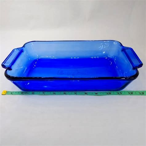 Anchor Hocking Kitchen Anchor Hocking Ovenware Cobalt Blue Casserole Baking Dish 2 Quart