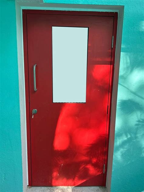 Mild Steel 20mm MS Emergency Door Color Coated At Rs 18000 Piece In