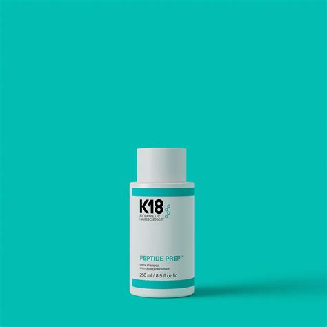 K18 Biomimetic Hairscience Peptide Prep Detox Shampoo 250 Ml Baslerbeauty