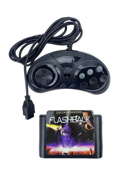 Джойстик Сега с картриджем для Sega Flashbach - купить по выгодной цене ...