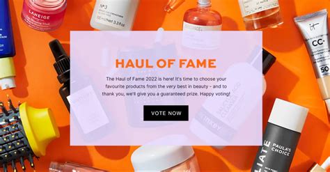 Cult Beauty Haul Of Fame 2022 Win Up To 250 Prize