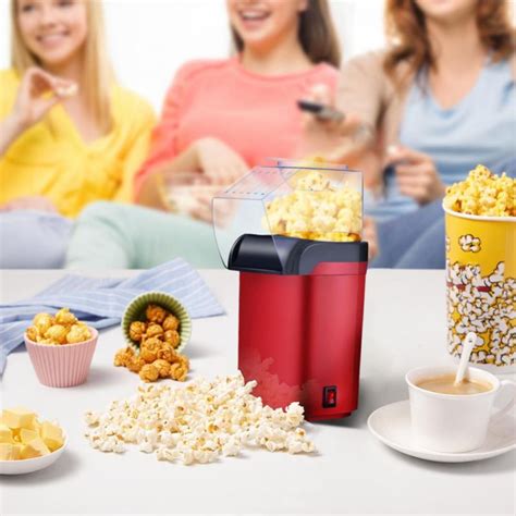 Automatic Hot Air Popcorn Making Machine Electric Corn Popcorn Maker Movie Snack Artofit