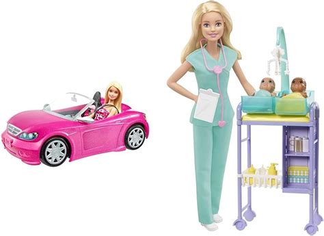 Barbie Drive Into Imagination Doll And Her Glam Convertible Car DJR55