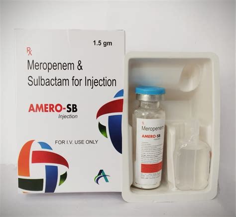 Ariant Biotech Gram Meropenem Sulbactam Injection Gm At Rs