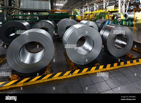 Cold Rolled Galvanized Steel Coils For Production Cars Stock Photo Alamy