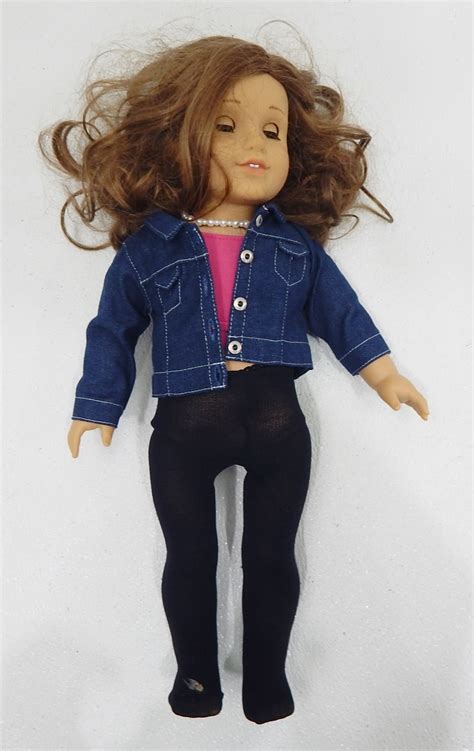 Buy The American Girl Doll Brown Hair Blue Eyes With Outfit Goodwillfinds