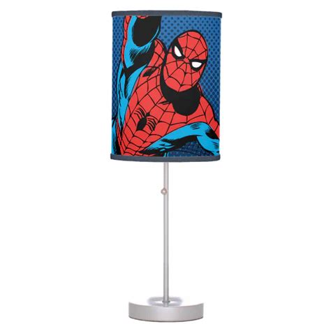 Web-Swinging Spider-Man Table Lamp | Zazzle