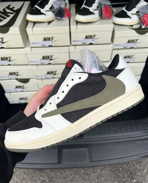 Кроссовки Nike Air Jordan 1 retro Travis Scott Найк Джордан Трэвис: 4 ...
