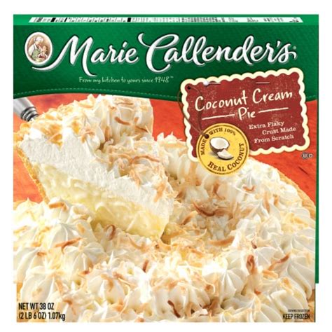 Marie Callender S Coconut Cream Pie Oz Fred Meyer