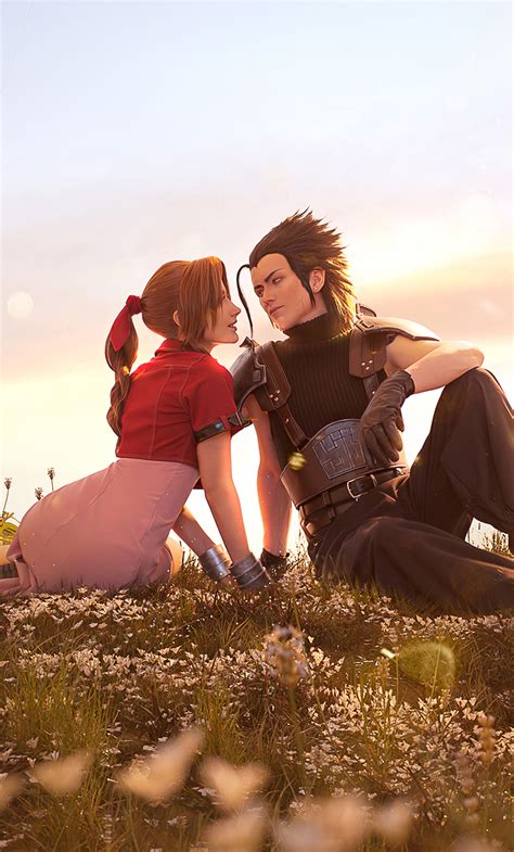 1280x2120 Zack Fair And Aerith Cosplay iPhone 6+ HD 4k Wallpapers ...