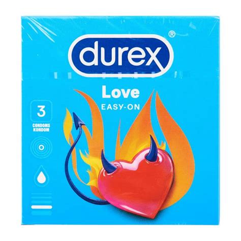 Durex Love Easy On Condoms 3s Lazada