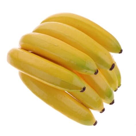 Bouquet De Bananes Jaune Vivant Faux Fruits Accessoire De D Coration