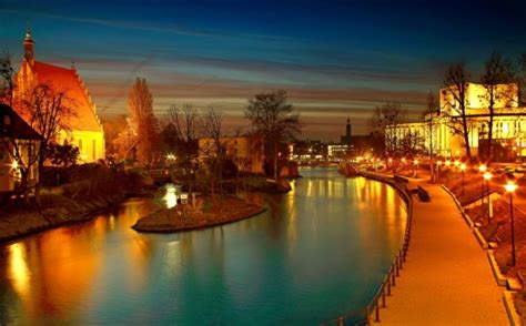 Zdjęcia Stare Miasto Bydgoszcz Dzisiejszy Wieczorny Spacer Polska