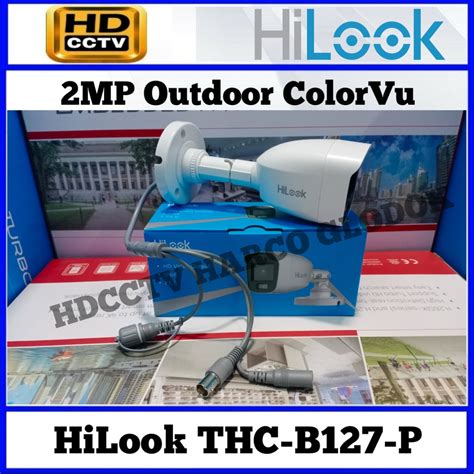 Jual Kamera CCTV HDTVI HiLook By Hikvision Outdoor 2MP THC B127 P