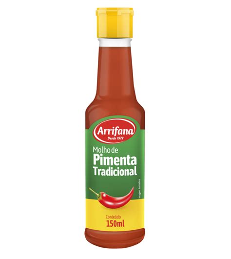 Molho De Pimenta Tradicional Ml Arrifana