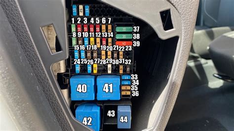 Dacia Sandero Stepway Fuse Box Relay Diagram